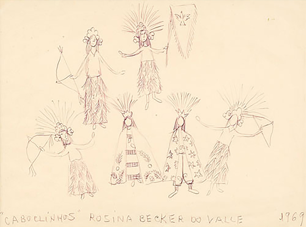 Rosina Becker do Valle (1914-2000), Caboclinhas