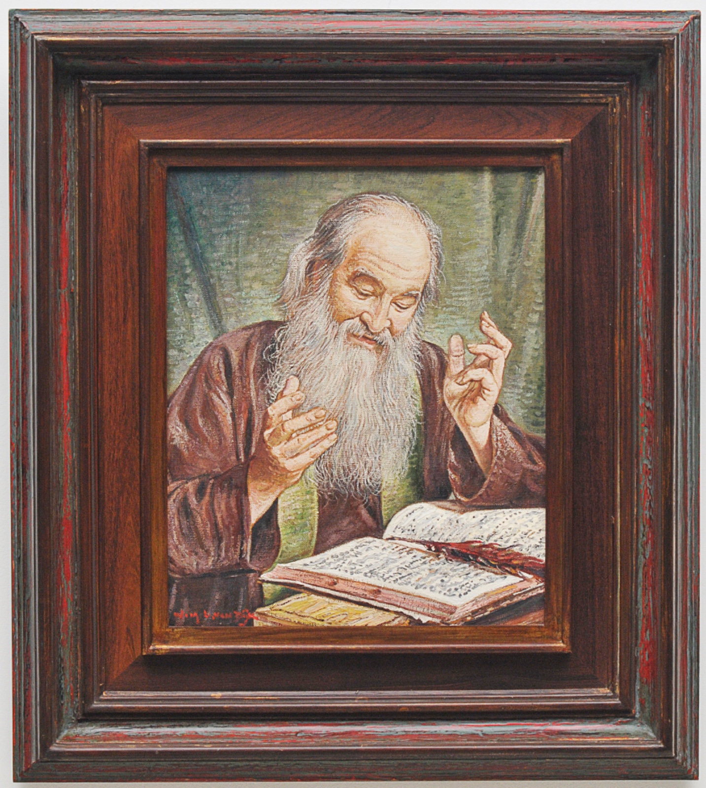Win Van Dijk (1915-1990), A Alegria  de São João O Evangelista, 1983 - foto 3 de 6