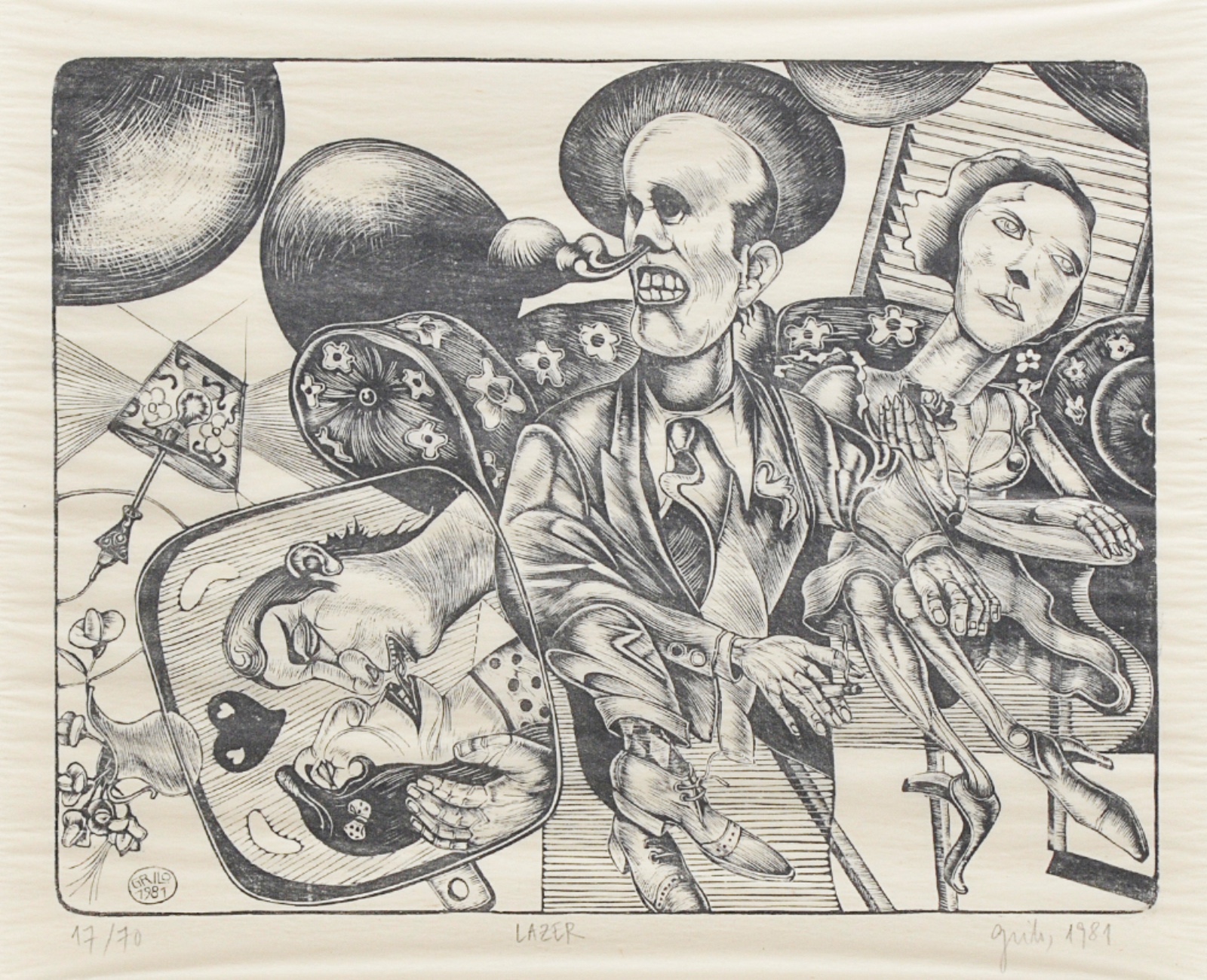 Rubem Grilo (1946), Lazer, 1891 - foto 1 de 6