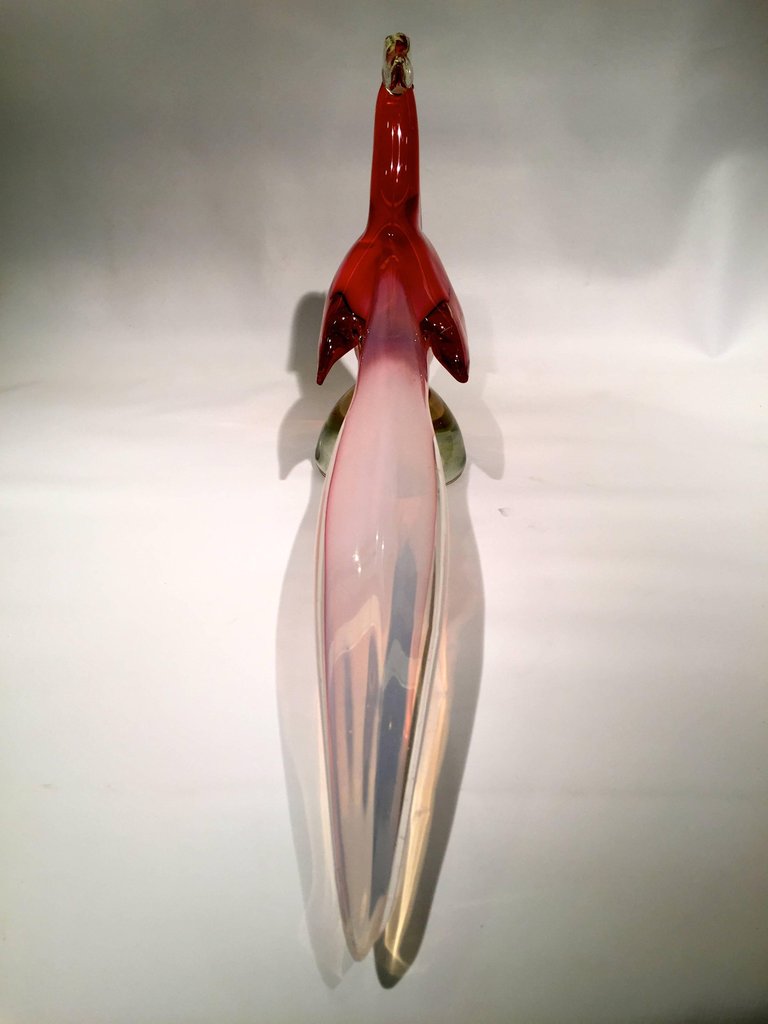 Grande escultura de faisão em vidro artistico soprado de Murano na... - foto 3 de 4