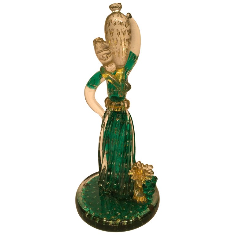 Escultura em vidro artistico soprado de Murano, representando o... - foto 1 de 4