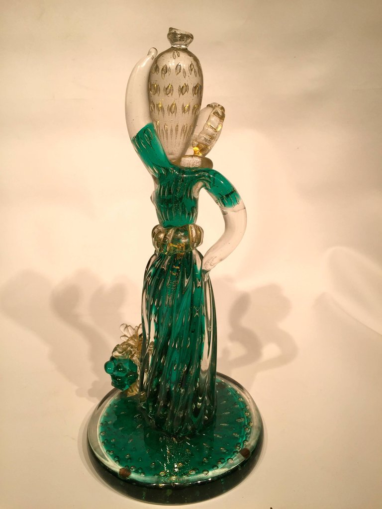 Escultura em vidro artistico soprado de Murano, representando o... - foto 2 de 4