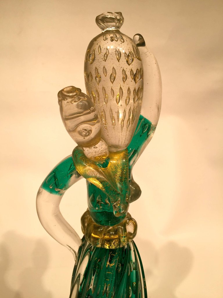 Escultura em vidro artistico soprado de Murano, representando o... - foto 4 de 4