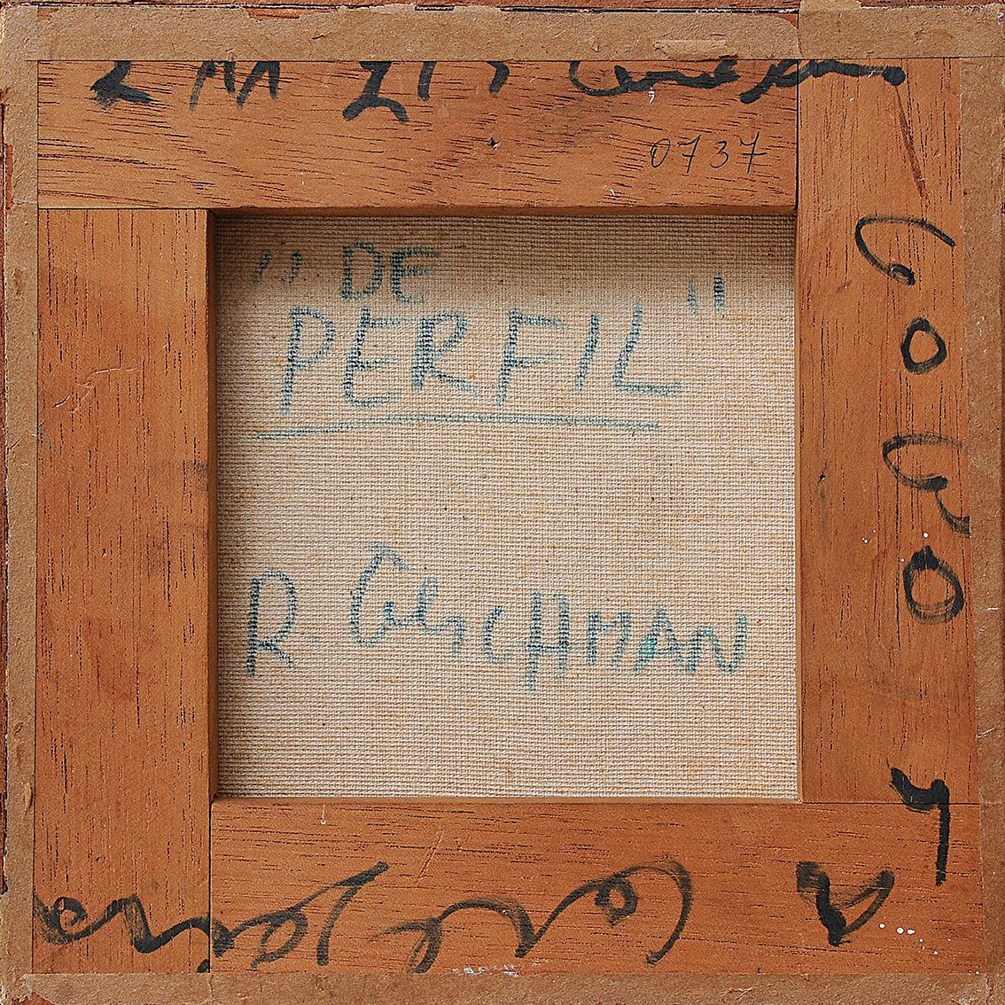  Rubens Gerchman (1942-2008), De perfil - foto 3 de 3