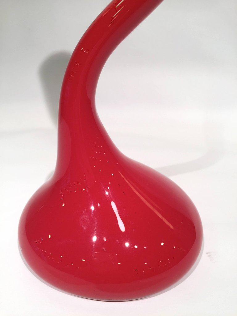 Vaso em vidro artistico soprado de Murano em vidro duplo na cor... - foto 2 de 4