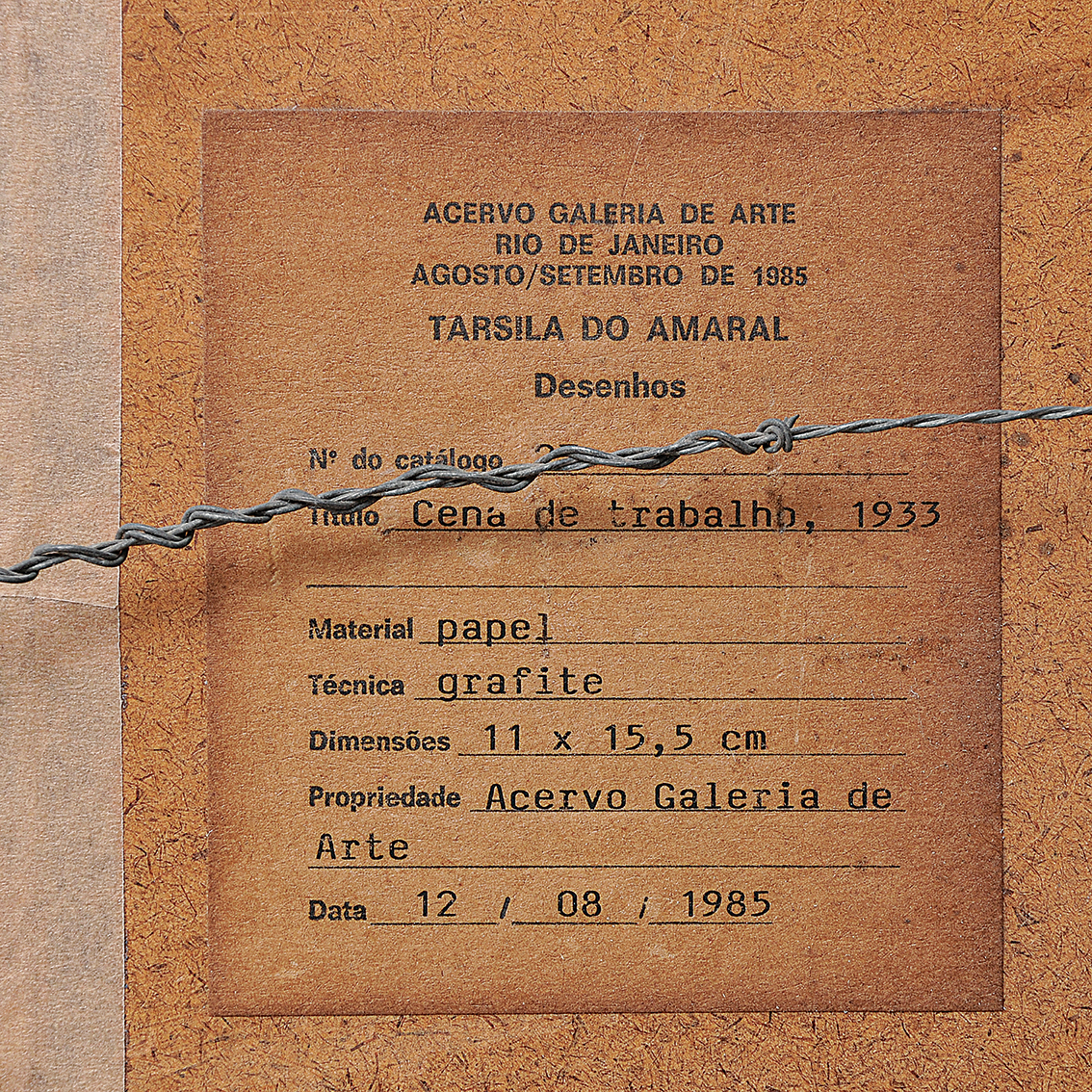 Tarsila do Amaral (1886-1973), Cena de trabalho - foto 4 de 4