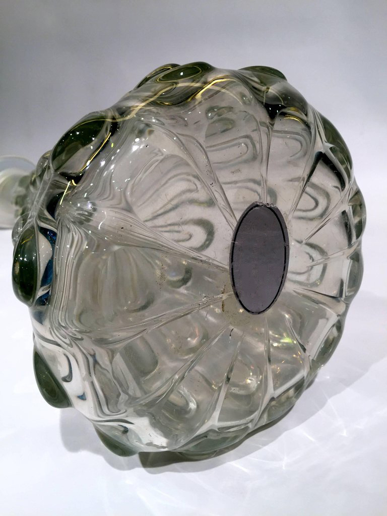 Grande vaso em vidro artistico soprado de Murano com corpo... - foto 5 de 5