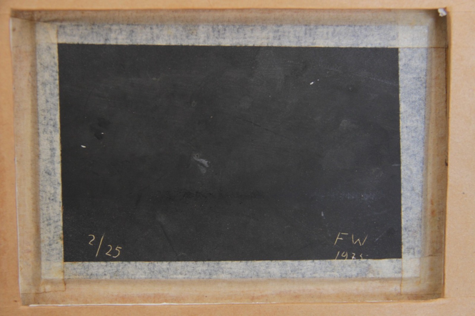 Franz Weissmann  (1911-2005), Convite, 1975 - foto 3 de 3