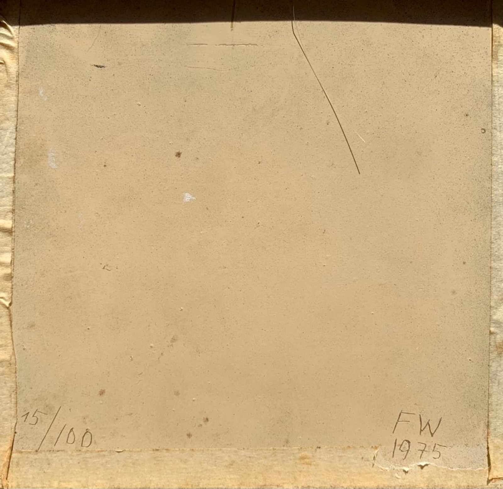 Franz Weissmann  (1911-2005), Convite, 1975 - foto 3 de 3