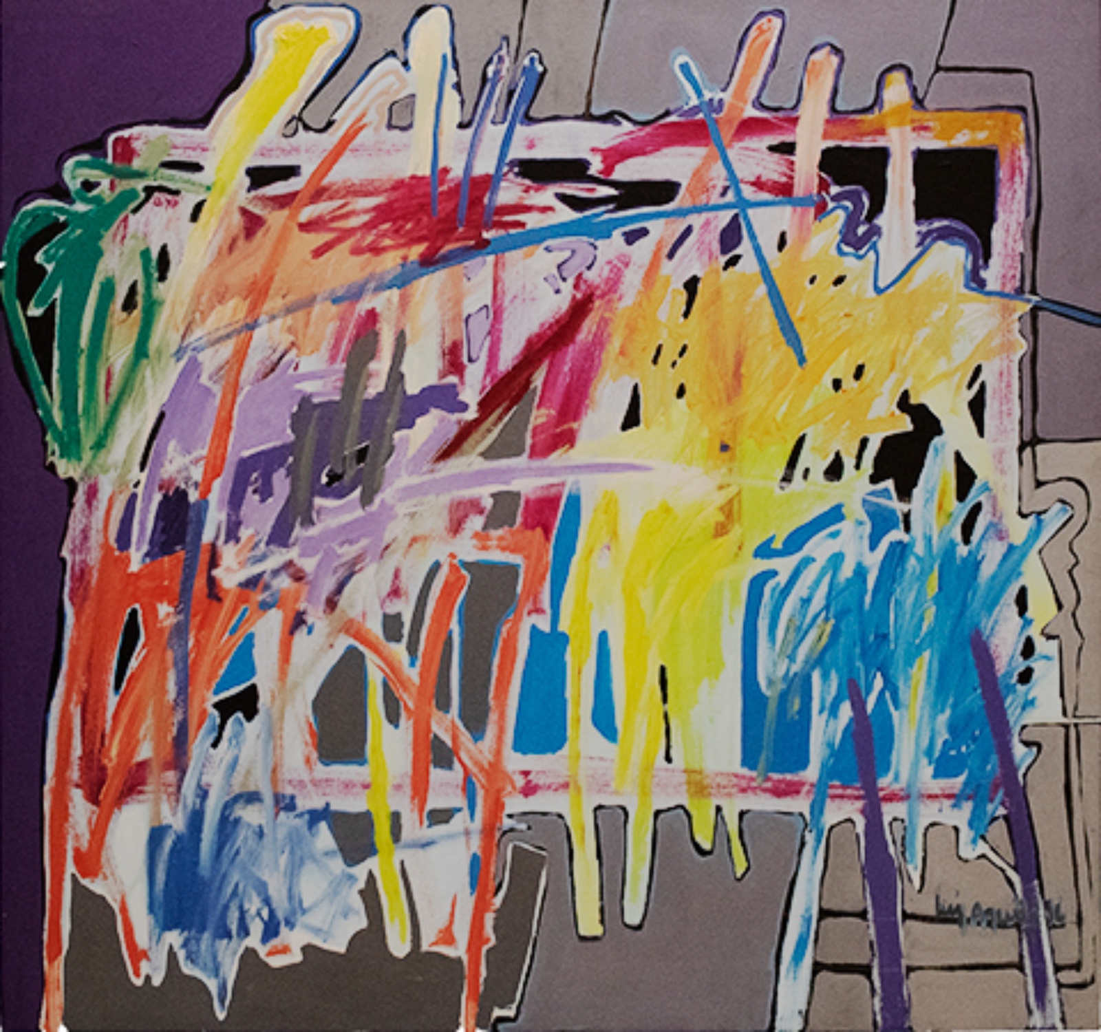Luiz Aquila (1943), A pintura a ser chamada, 1996 - foto 1 de 3
