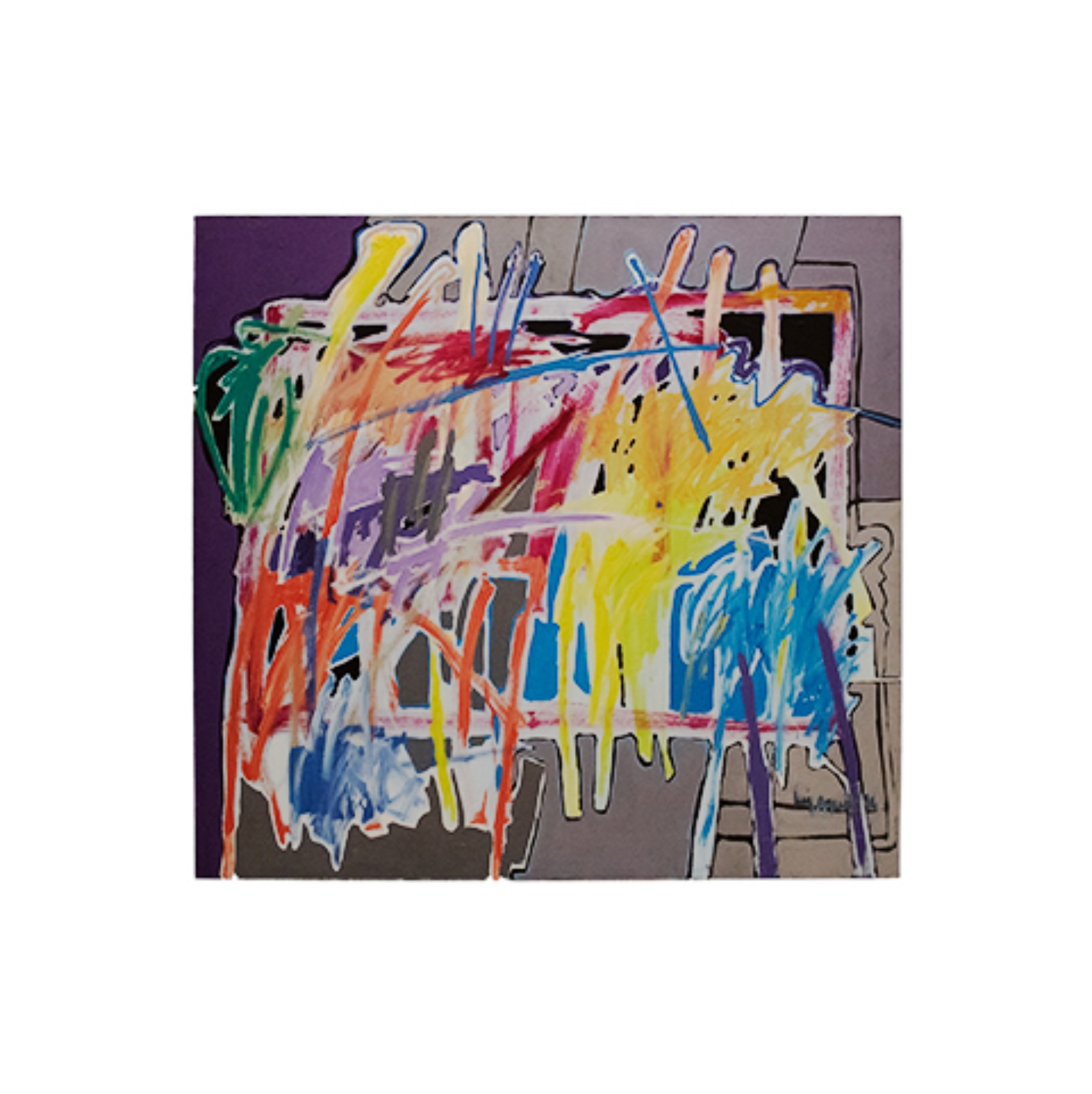 Luiz Aquila (1943), A pintura a ser chamada, 1996 - foto 2 de 3