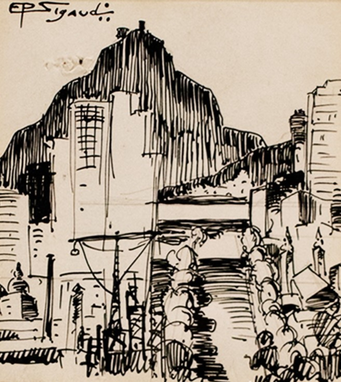 Eugênio Sigaud (1899-1979), Paisagem - foto 1 de 4