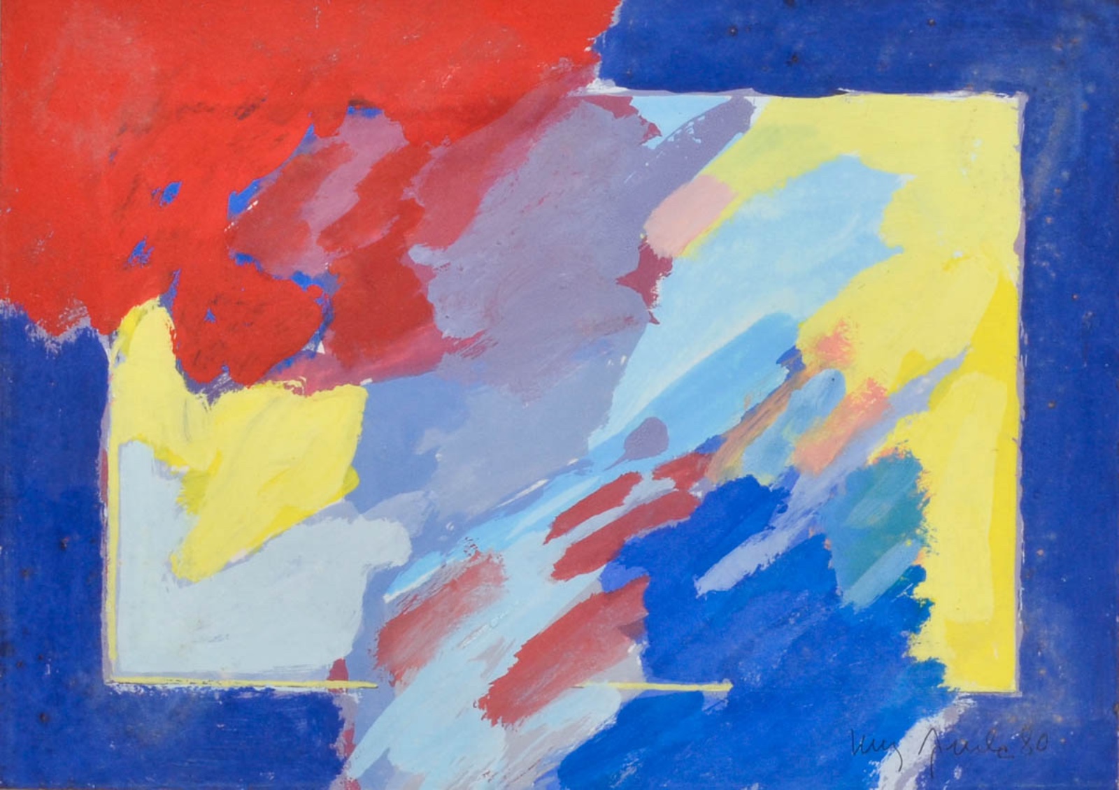 Luiz Aquila (1943), Abstrato, 1980 - foto 1 de 3