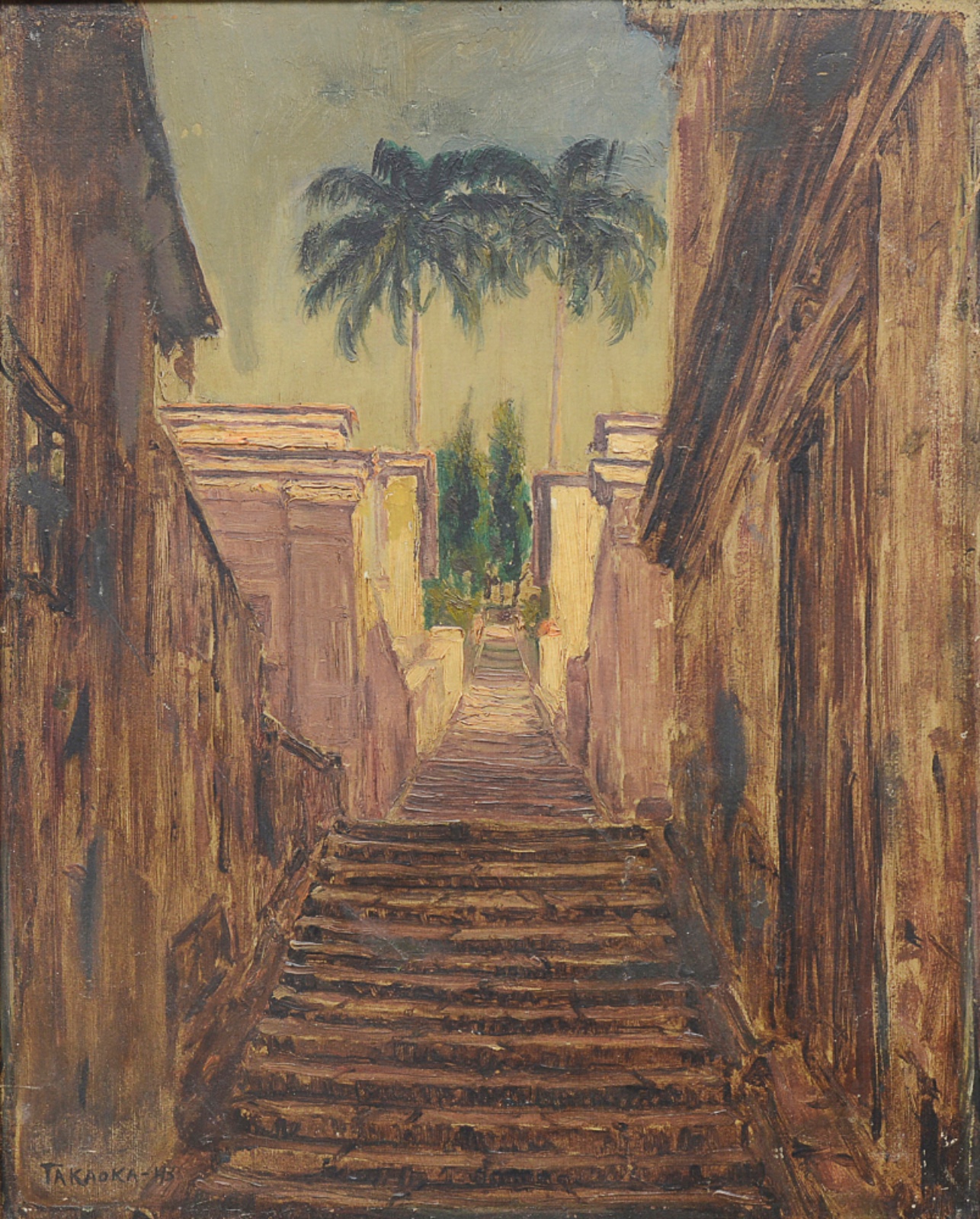 Yoshiya Takaoka (1909-1978), "Escadaria", 1943 - foto 1 de 5