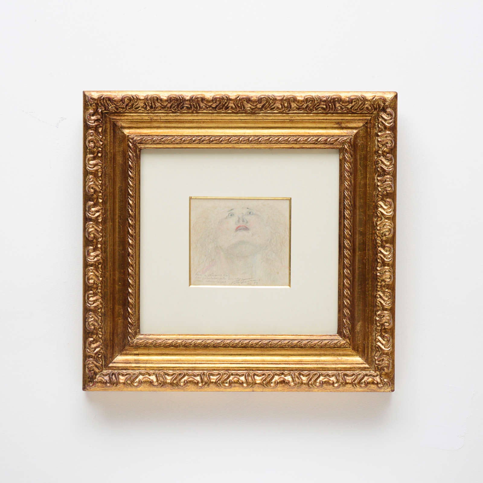 Cândido Portinari (1903-1962), "Cabeça de Mulher" ,1959 - foto 3 de 5