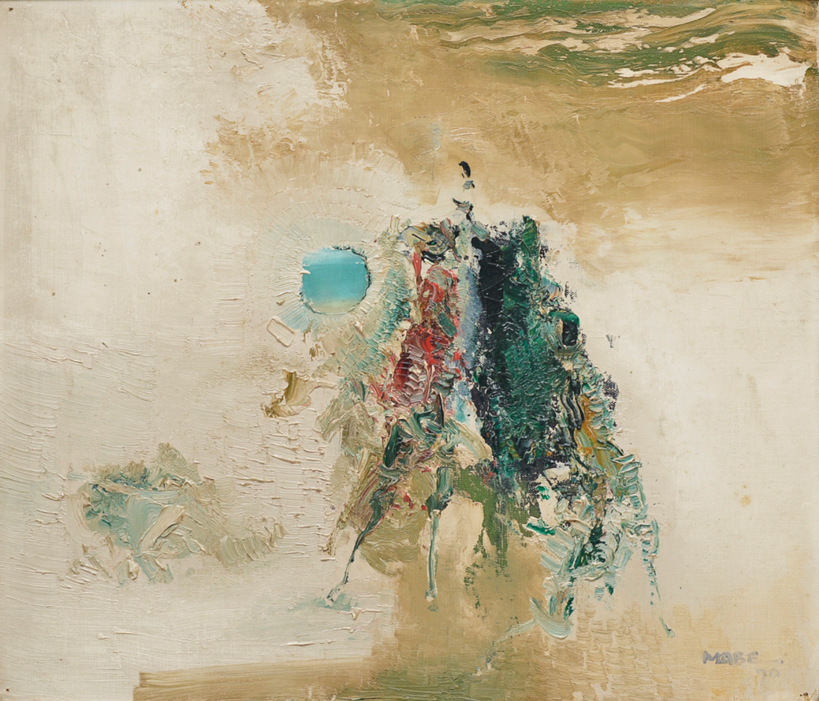 Manabu Mabe (1924-1997), "Abstrato" , 1970 - foto 1 de 5