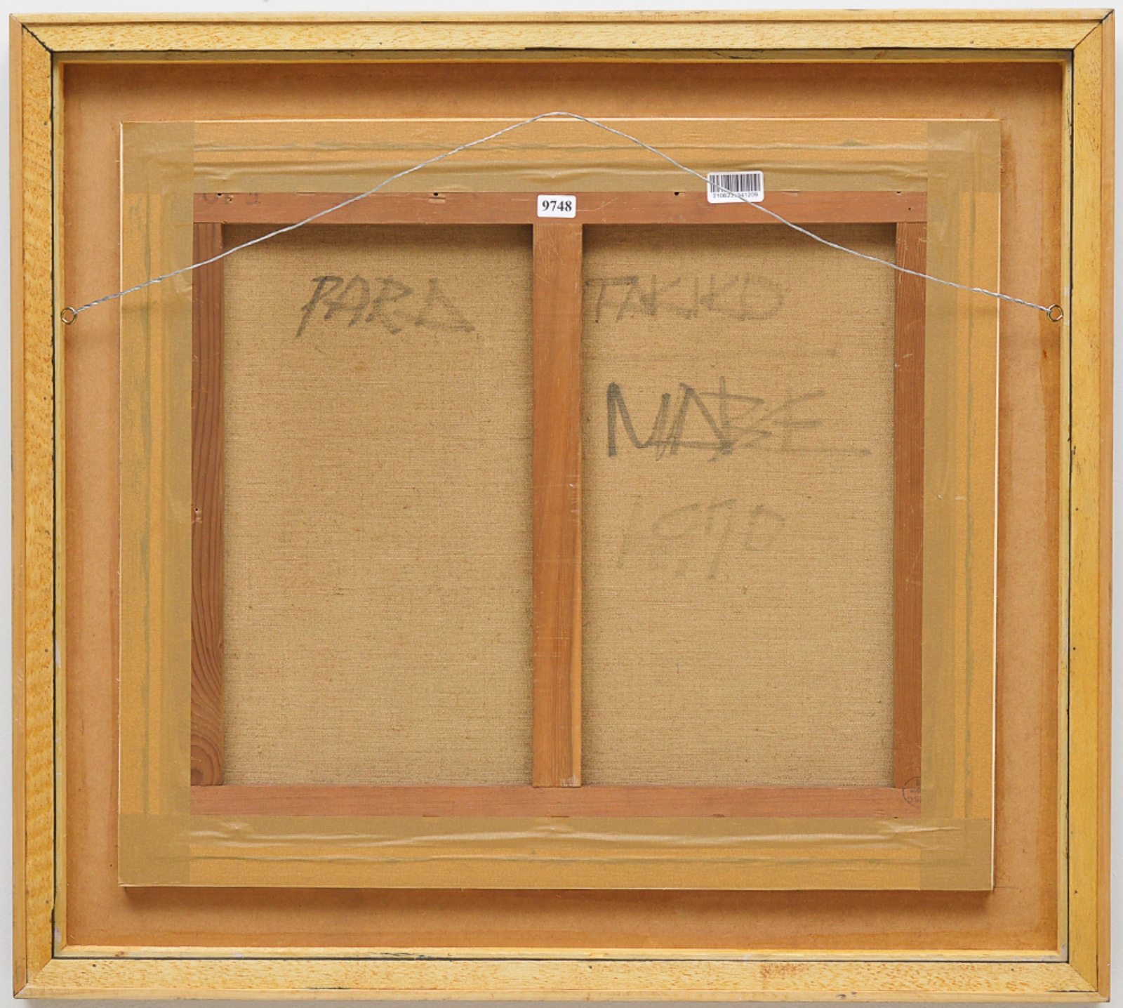Manabu Mabe (1924-1997), "Abstrato" , 1970 - foto 5 de 5