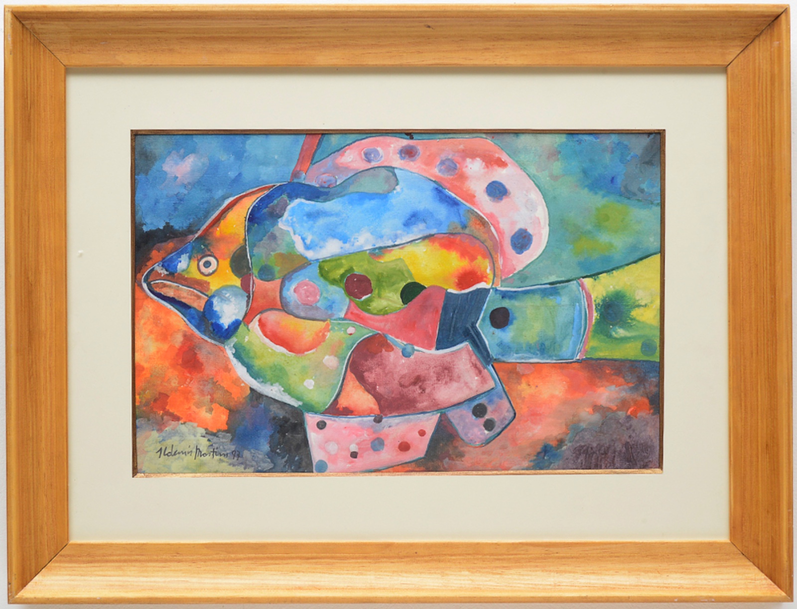 Aldemir Martins (1922-2006), "Peixe" , 1997 - foto 2 de 6