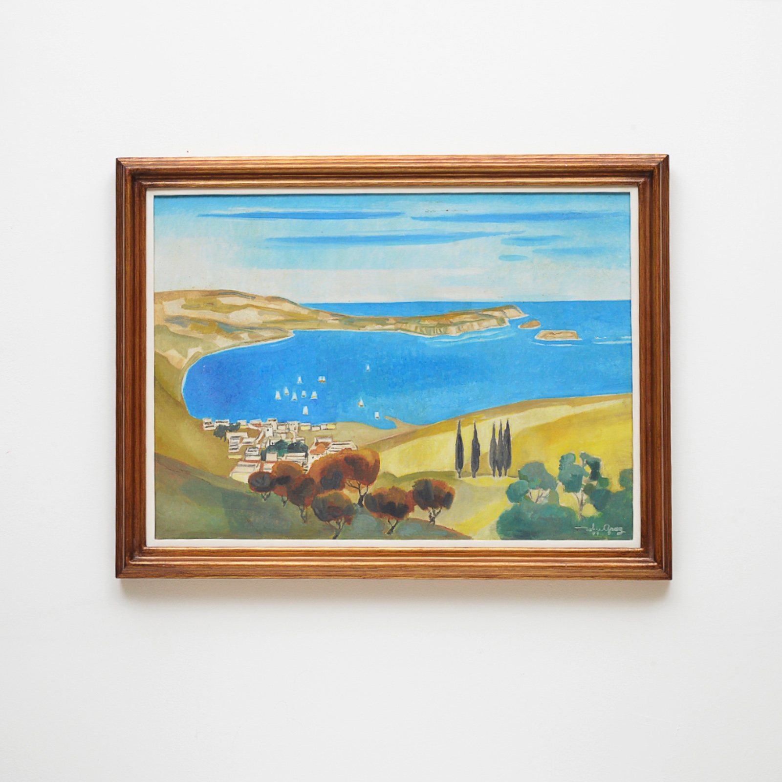 John Graz (1891-1980), Marinha, 1977 - foto 3 de 5