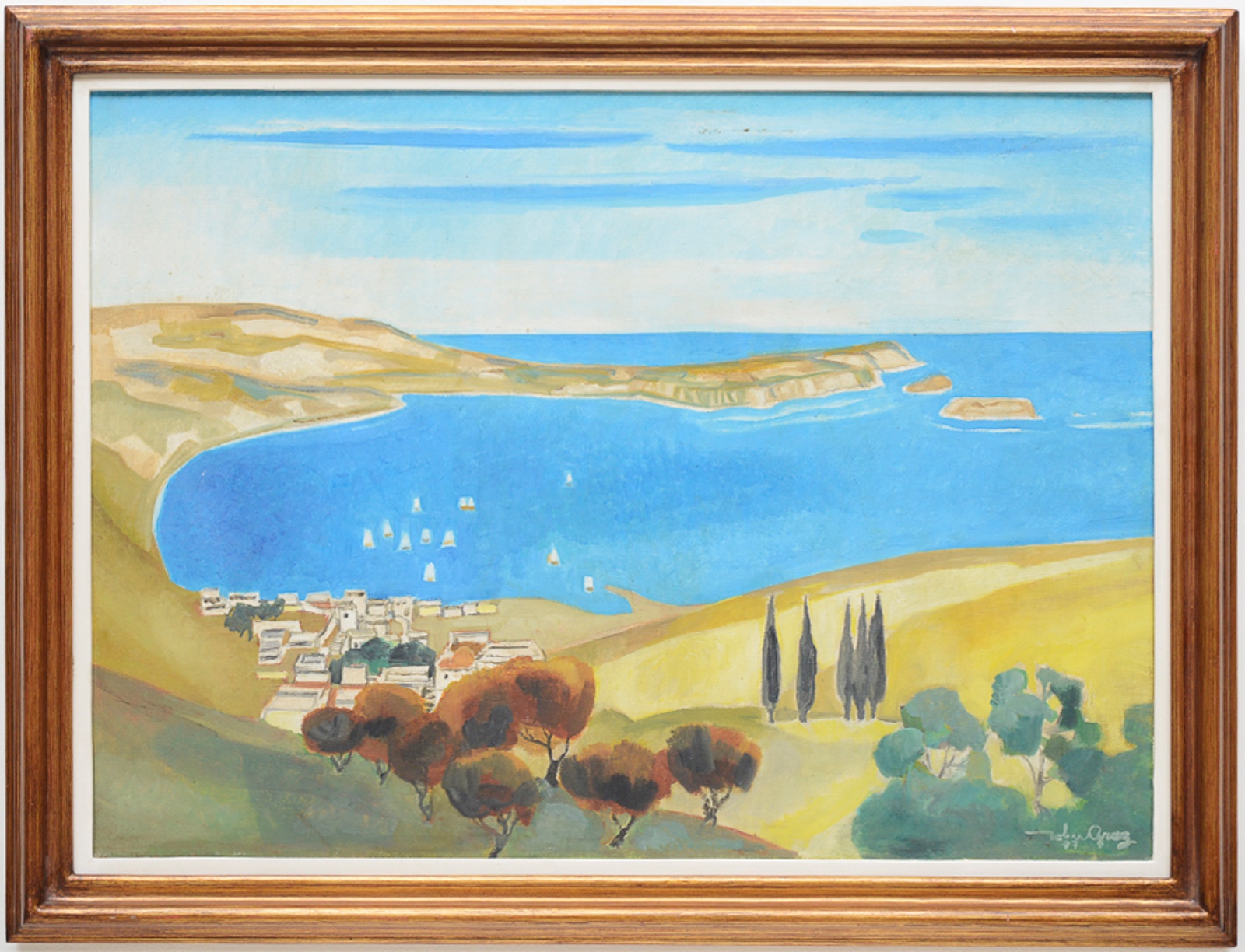 John Graz (1891-1980), Marinha, 1977 - foto 2 de 5
