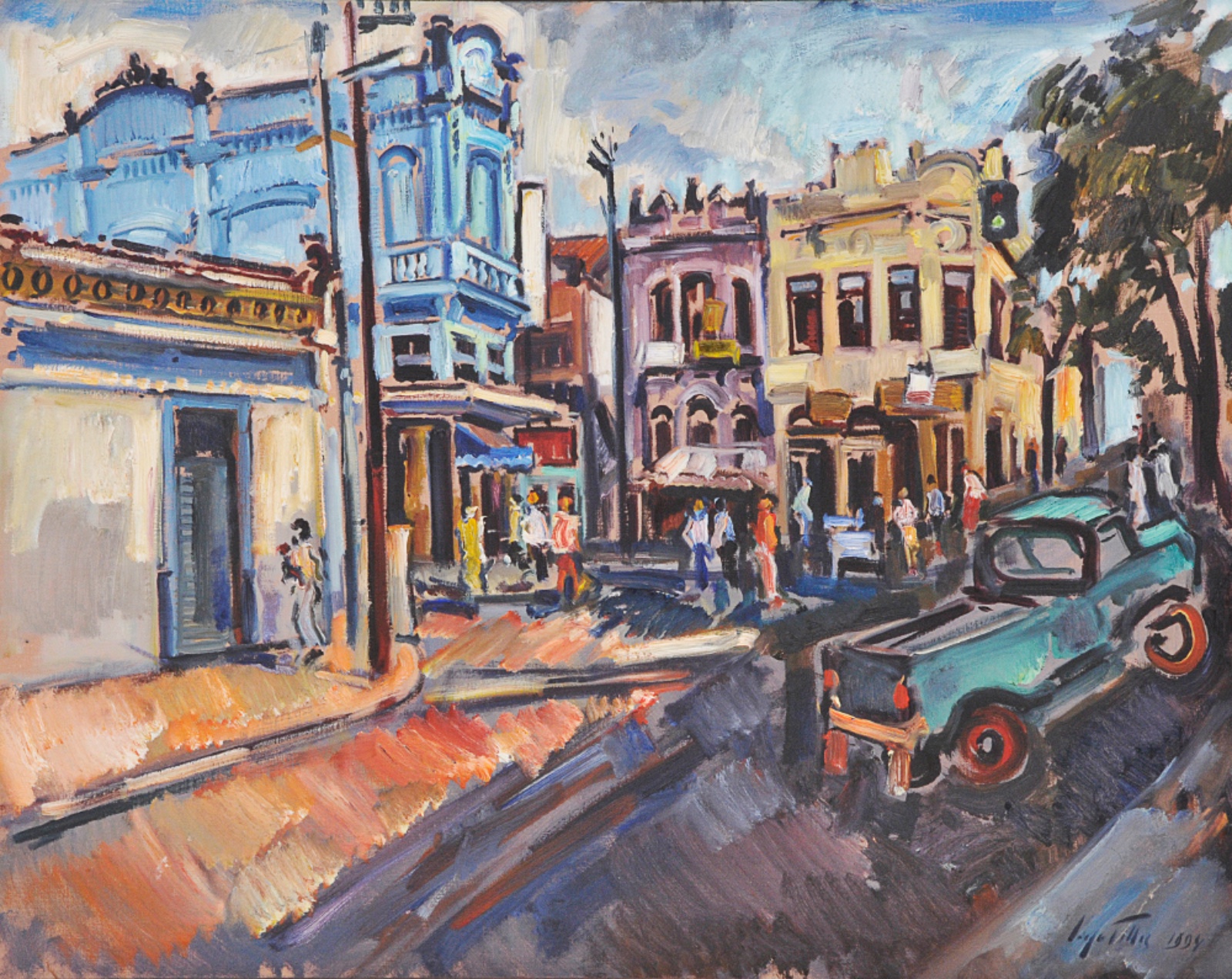  Sérgio Telles (1936-2022), Paisagem, 1995 - foto 1 de 5