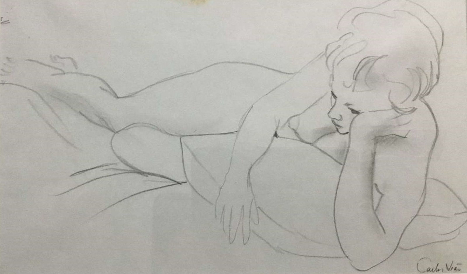 Carlos Leão (1906-1983), Nu feminino