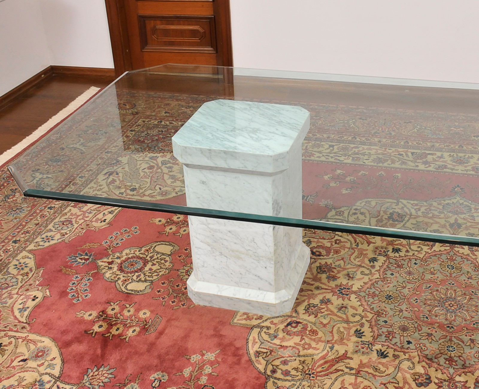 Elegante sala de jantar para 10 lugares, estilo moderno com tampo em... - foto 6 de 10