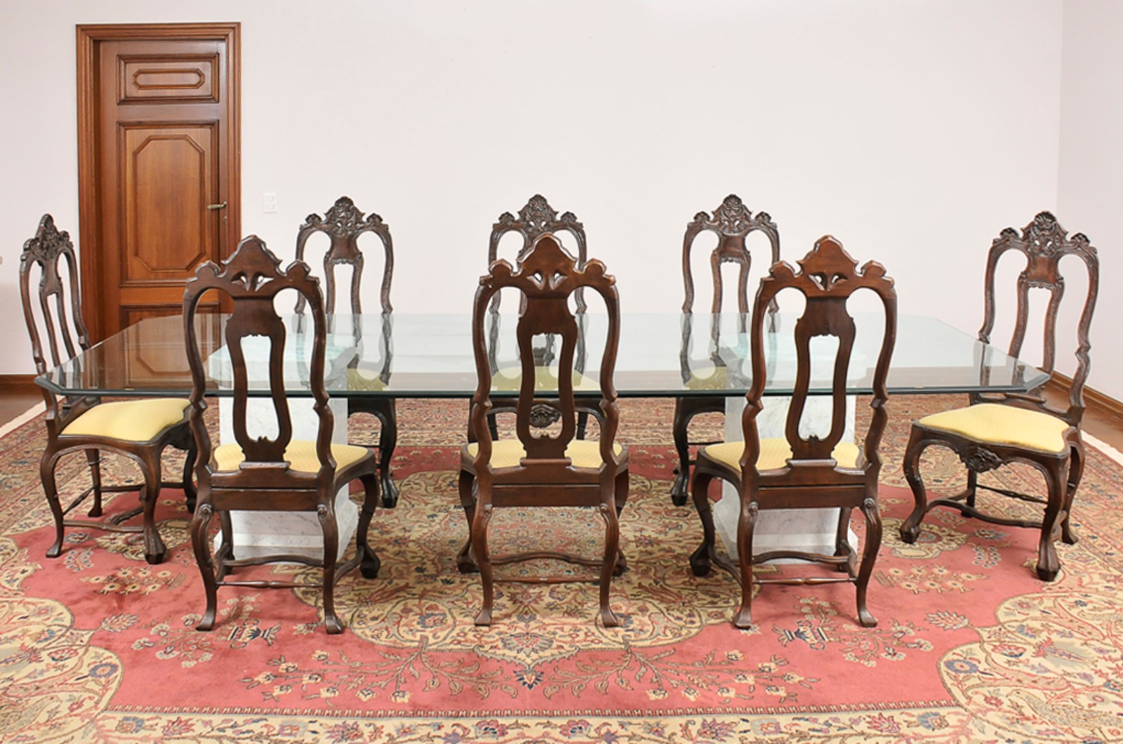 Elegante sala de jantar para 10 lugares, estilo moderno com tampo em... - foto 2 de 10