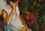 Virgílio Dias (1956), Repouso, 2006 - Óleo s/ tela
Ass. inf. direito e verso