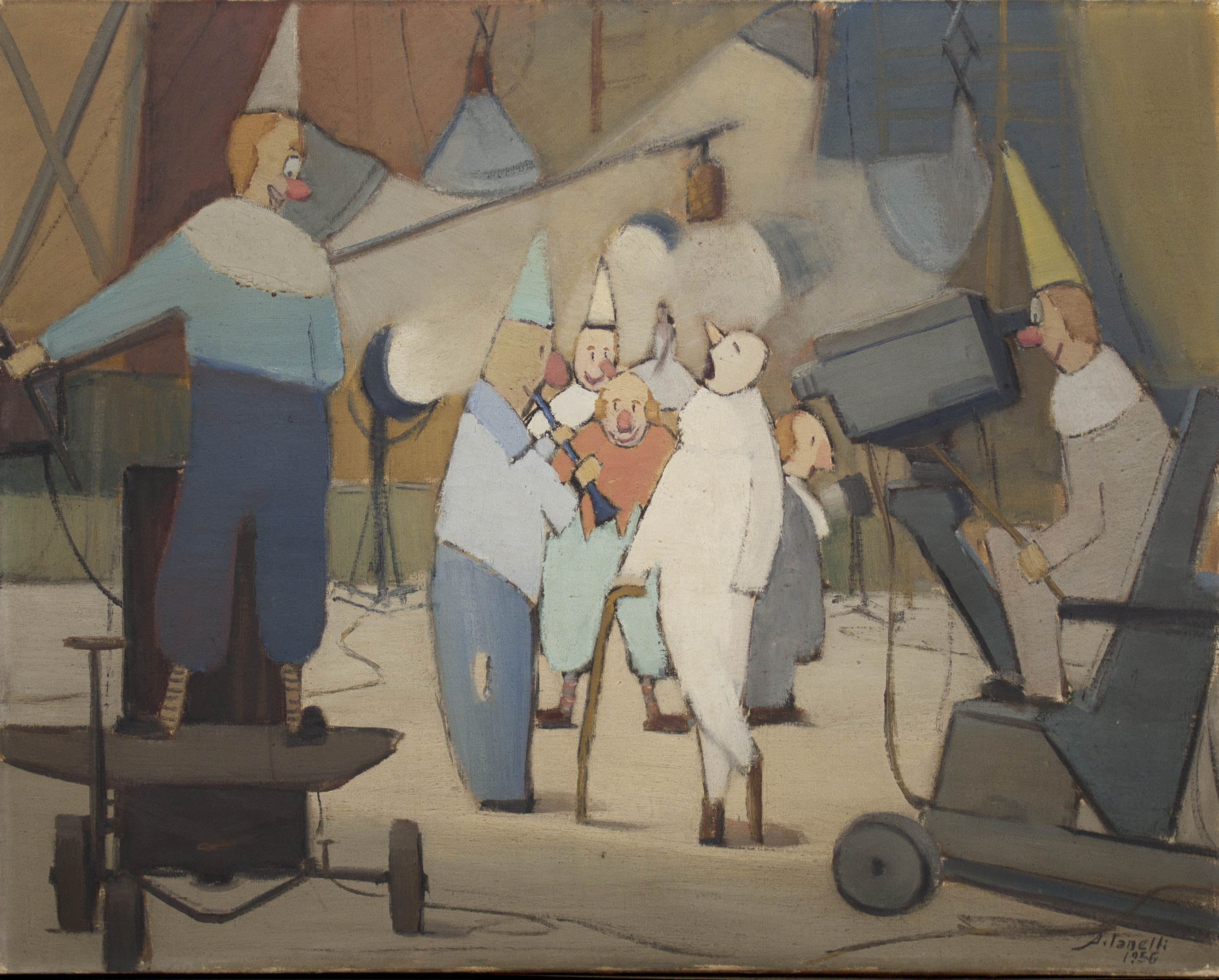 Arcângelo Ianelli (1922-2009), O Circo, 1956 - foto 1 de 2