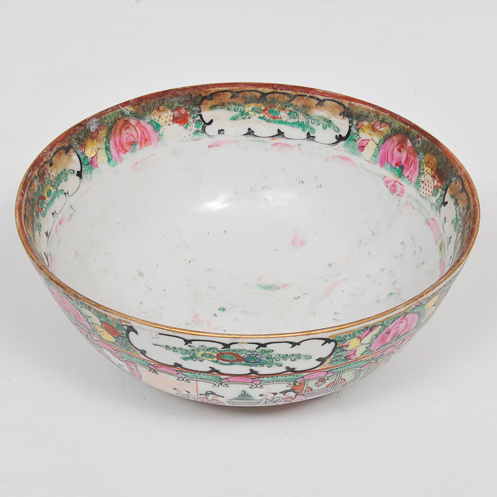 MANDARIN - Par de bowls em porcelana oriental ricamente policromada e... - foto 3 de 6