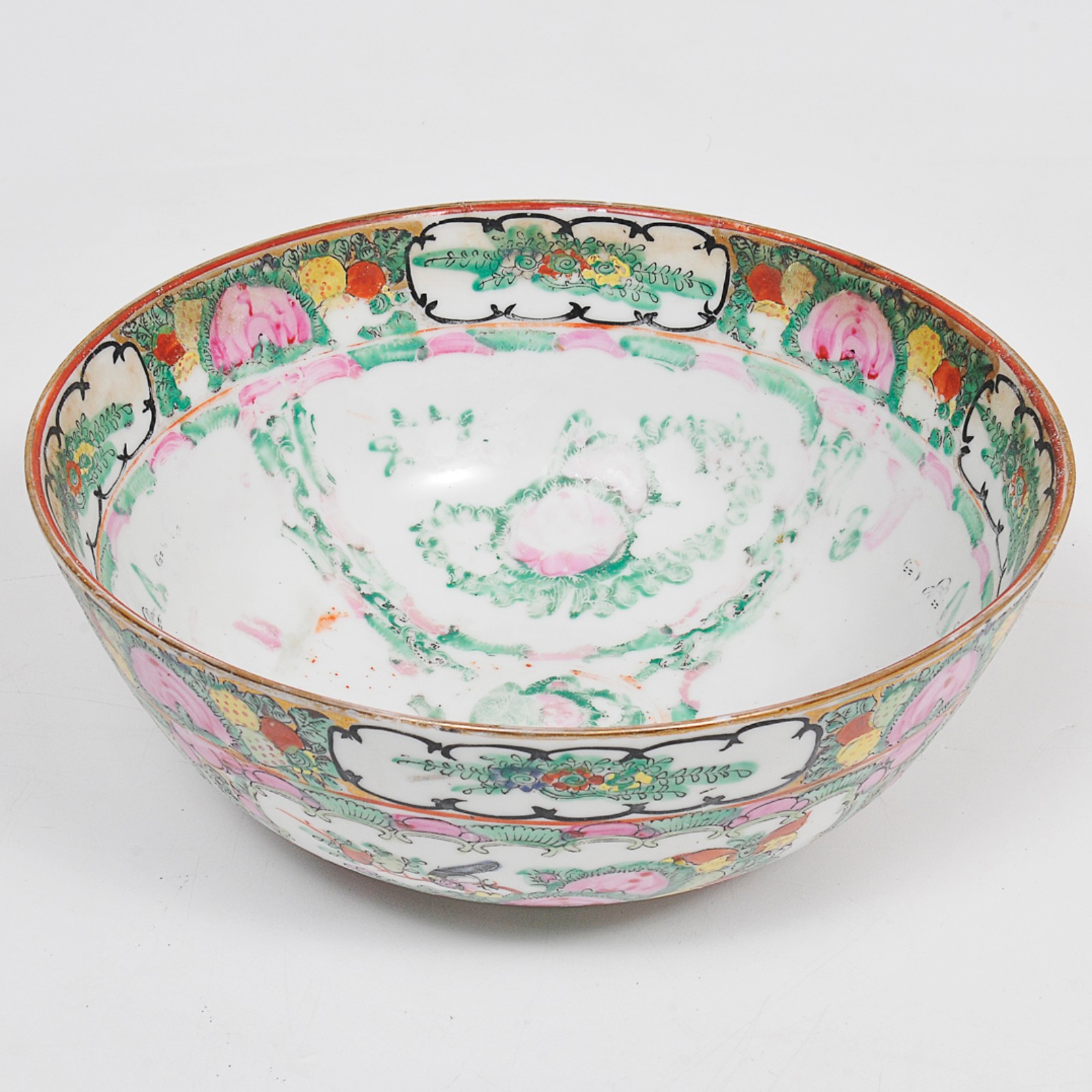MANDARIN - Par de bowls em porcelana oriental ricamente policromada e... - foto 4 de 6