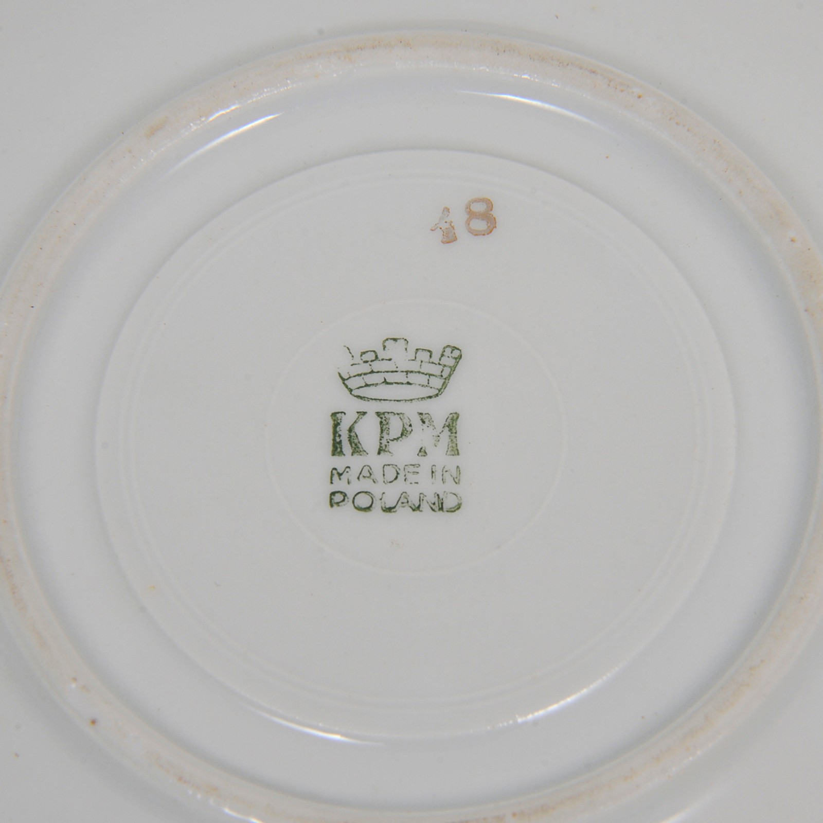 KPM - Lote composto por 3 xícara de café em porcelana polonesa na cor... - foto 4 de 4