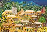 Rosina Becker do Valle (1914-2000), A feira, 1968 - Óleo s/ tela
Ass.  centro inf.