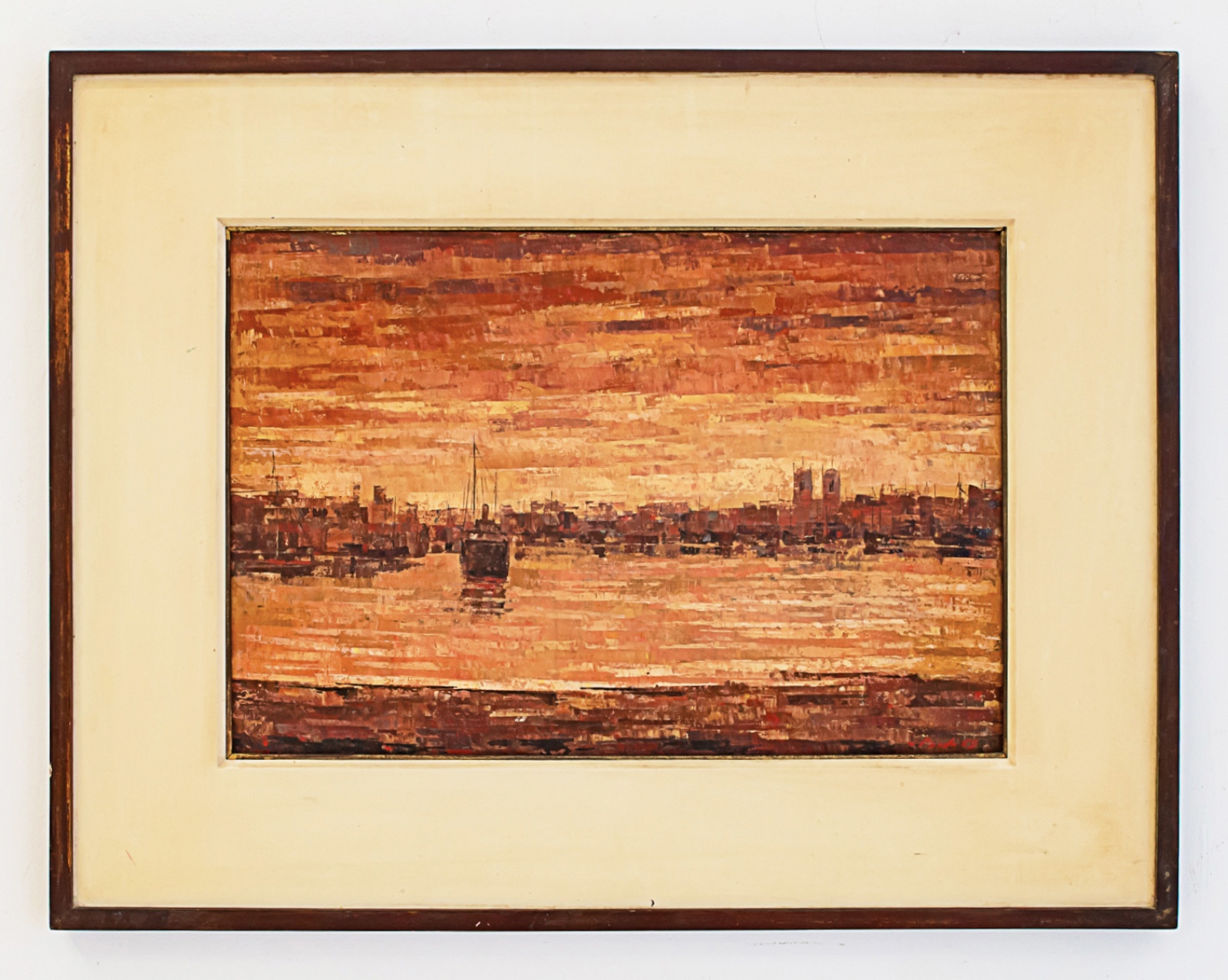José Paulo Moreira da Fonseca (1922-2004), PONTO DE INCÊNDIO DA TARDE, 1969 - foto 2 de 2