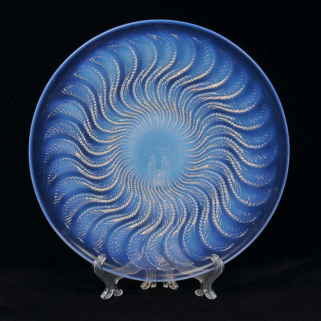 R.Lalique クリスタル皿　約16センチ René Lalique (1860-1945), - TNT Arte