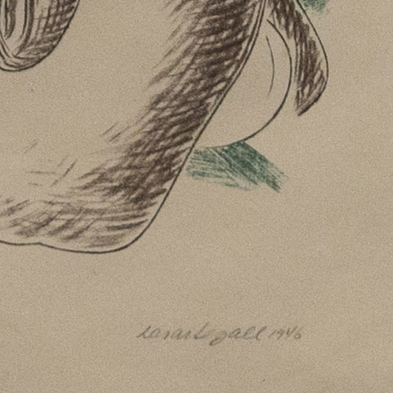 Lasar Segall (1891-1957), Tocador de violão, 1946 - foto 3 de 3
