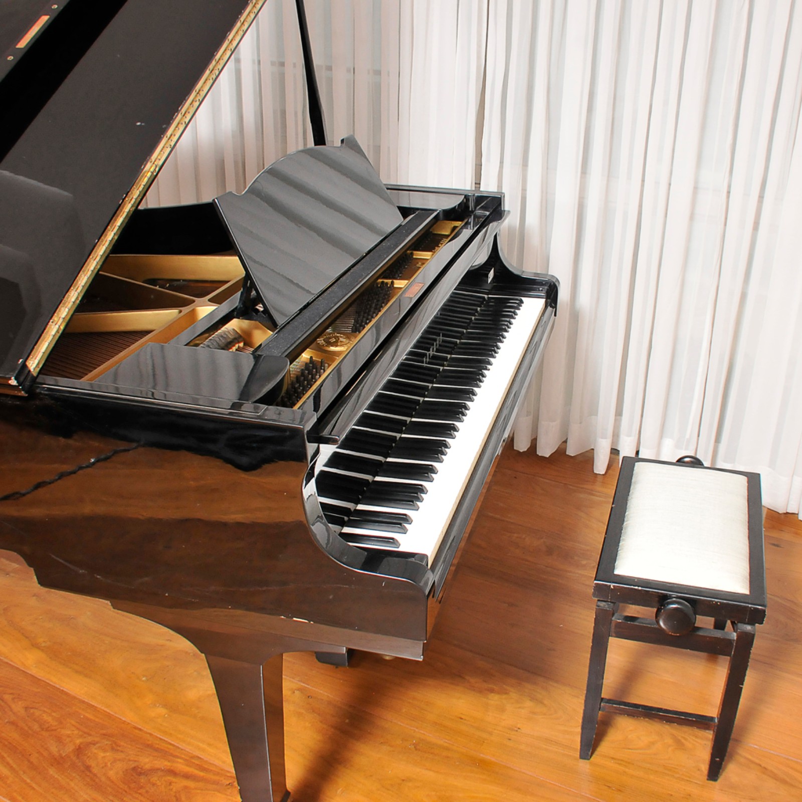 Grande piano de cauda manufatura Yamaha modelo NIPPON GAKKI séries... - foto 7 de 10