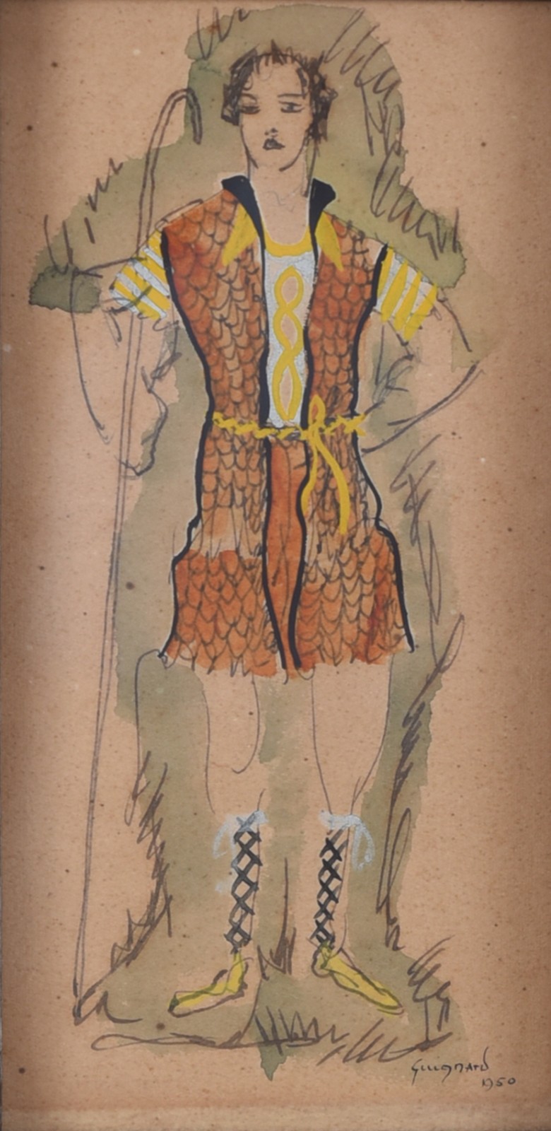 Alberto da Veiga Guignard (1896-1962), Figura, 1950 - foto 1 de 3