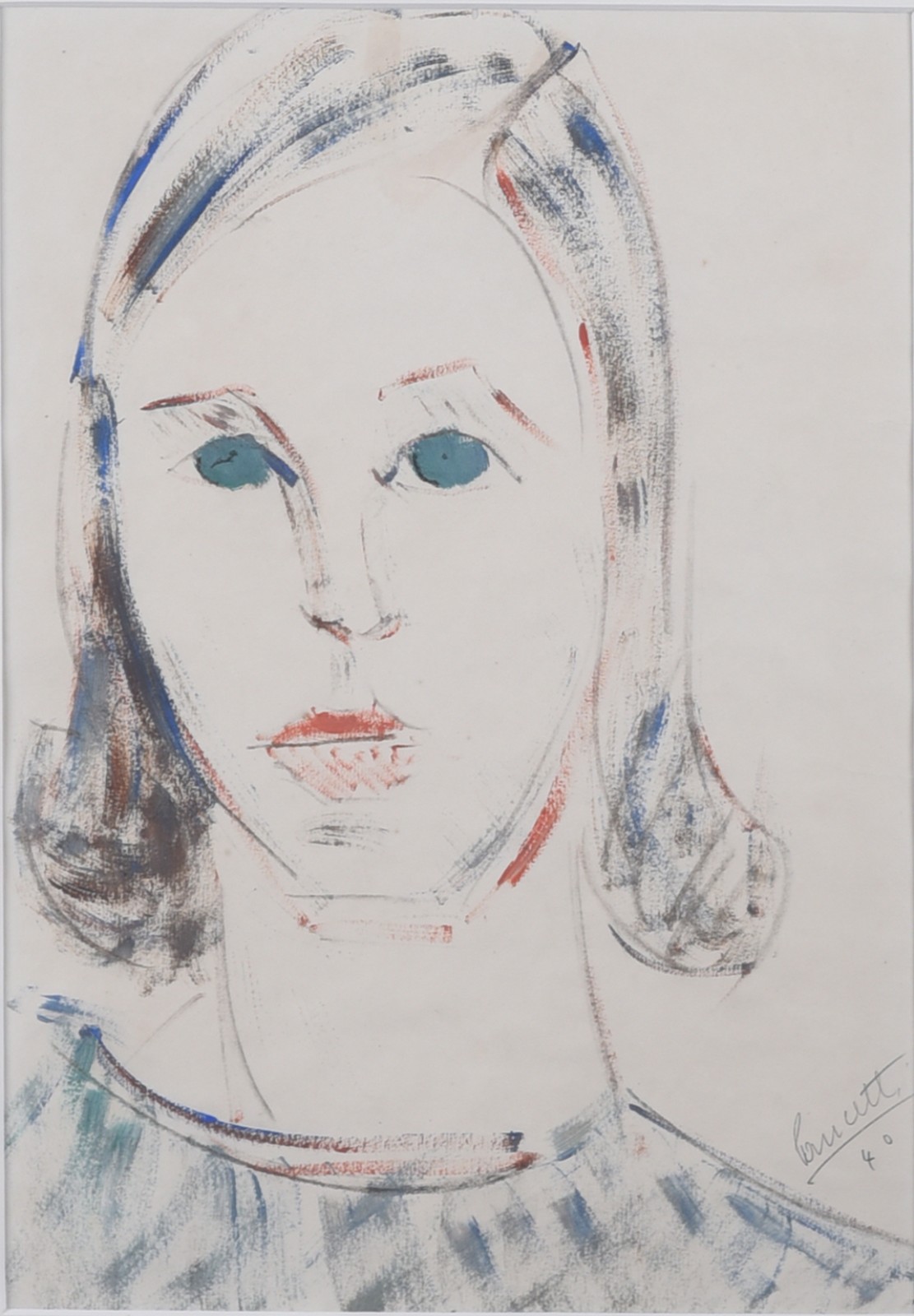 José Pancetti (1902-1958), Figura de Menina, 1940 - foto 1 de 2