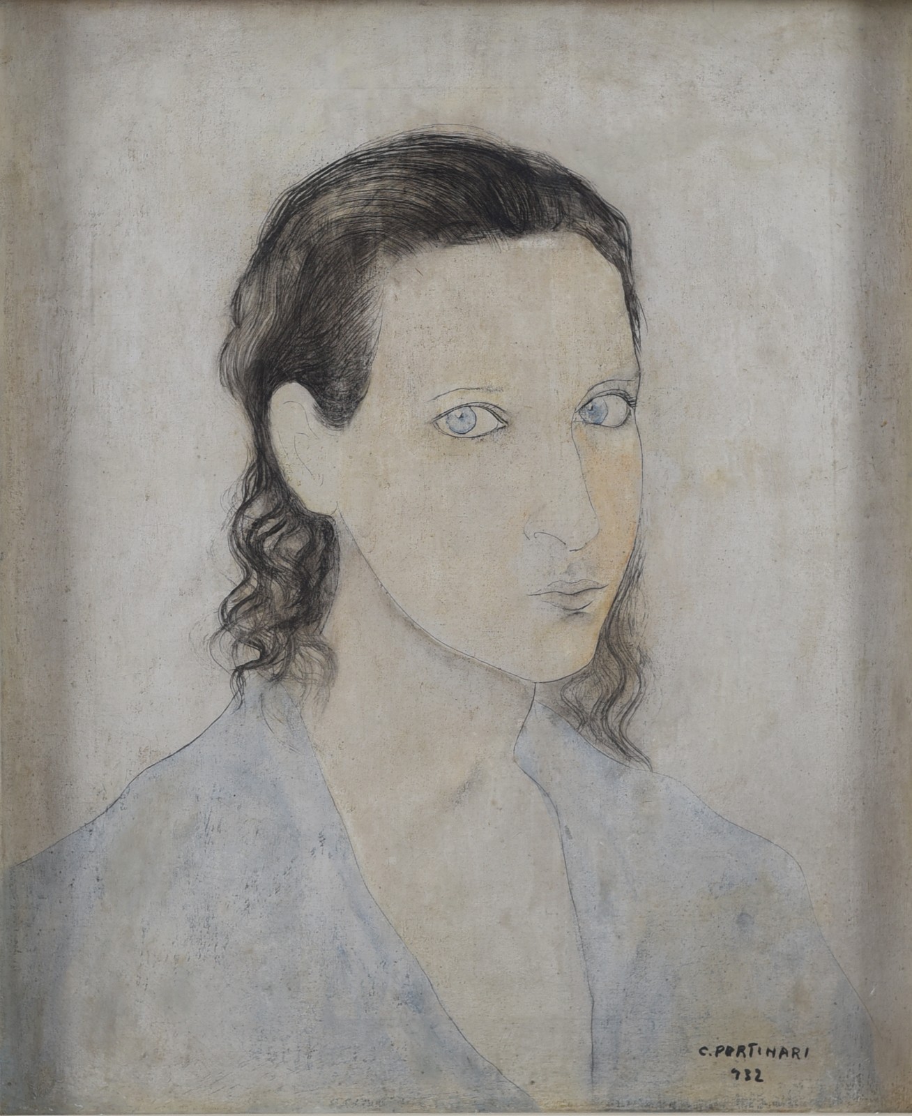 Cândido Portinari (1903-1962), Retrato de Maria, 1932 - foto 1 de 3