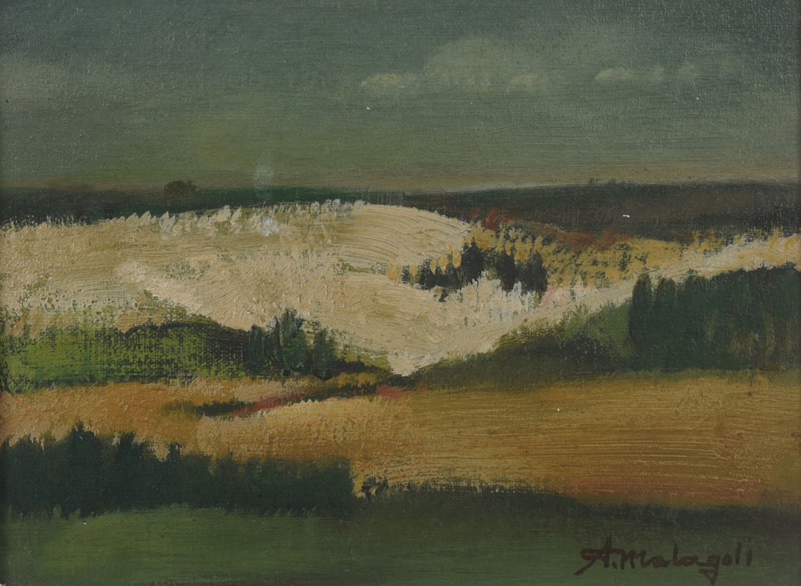 Ado Malagoli (1906-1994), Coxilia Branca - foto 1 de 2