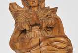 Nossa Senhora da Conceição, Séc. XVIII - Imagem possivelmente portuguesa em madeira ricamente entalhada representando Nossa Senhora da Conceição.<br>