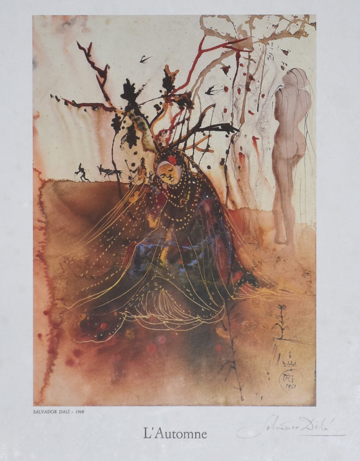 Salvador Dalí (1904-1989), L'Automne - foto 1 de 3