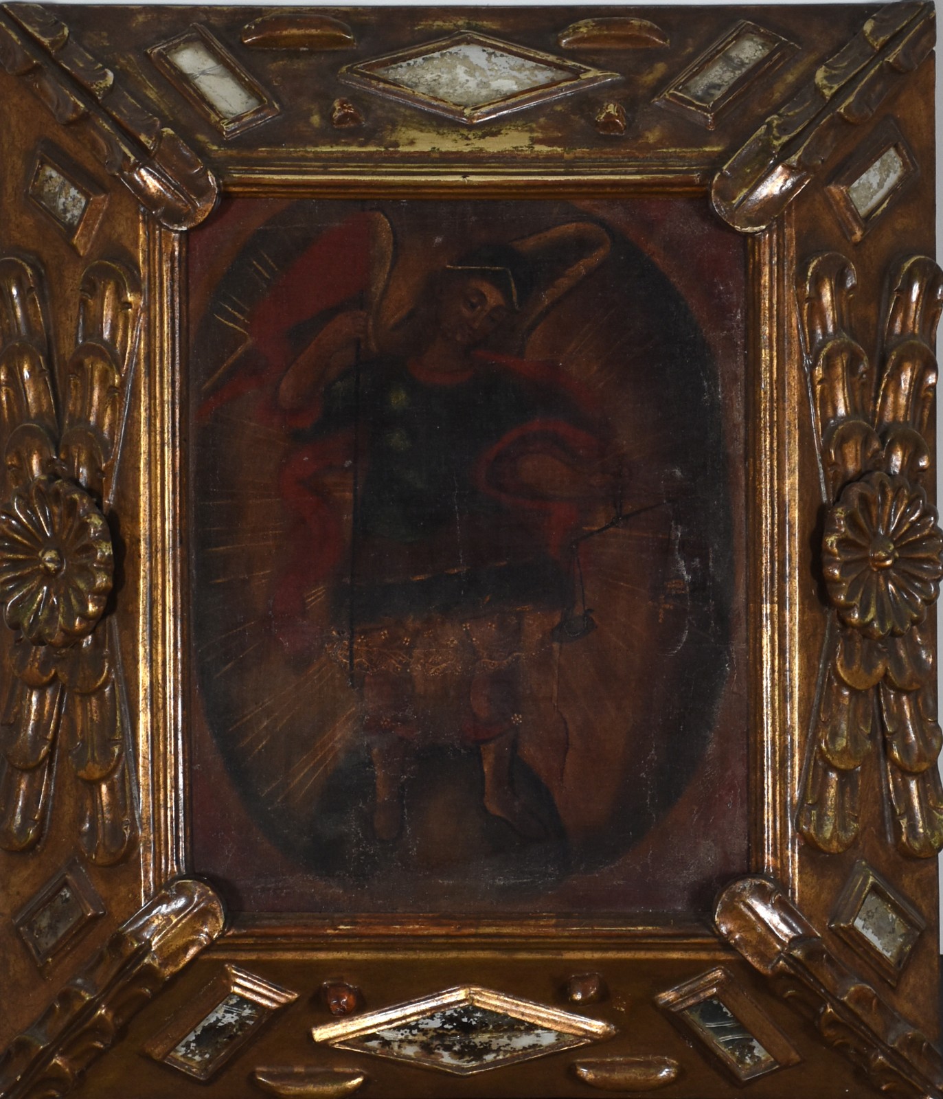 Escola Cusquenha (1538), São Miguel Arcanjo, Séc.XVIII/XIV - foto 2 de 4