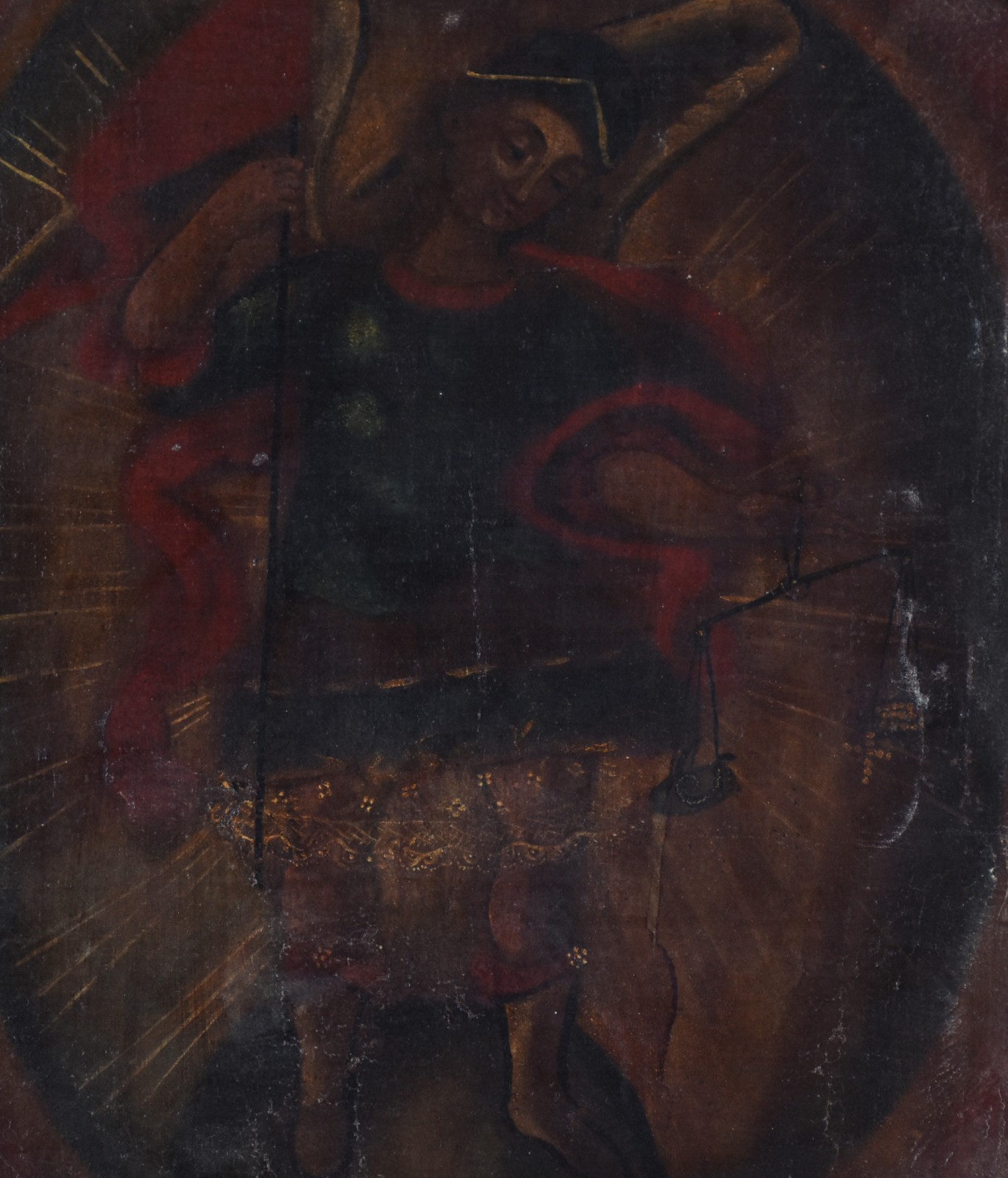 Escola Cusquenha (1538), São Miguel Arcanjo, Séc.XVIII/XIV - foto 1 de 4