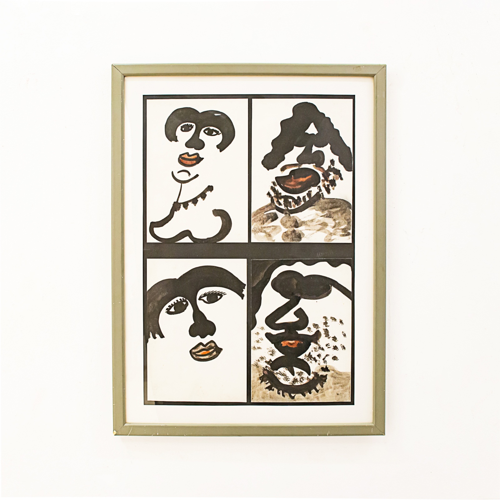 Artur Barrio (1945), Políptico figuras, 1973 - foto 2 de 2