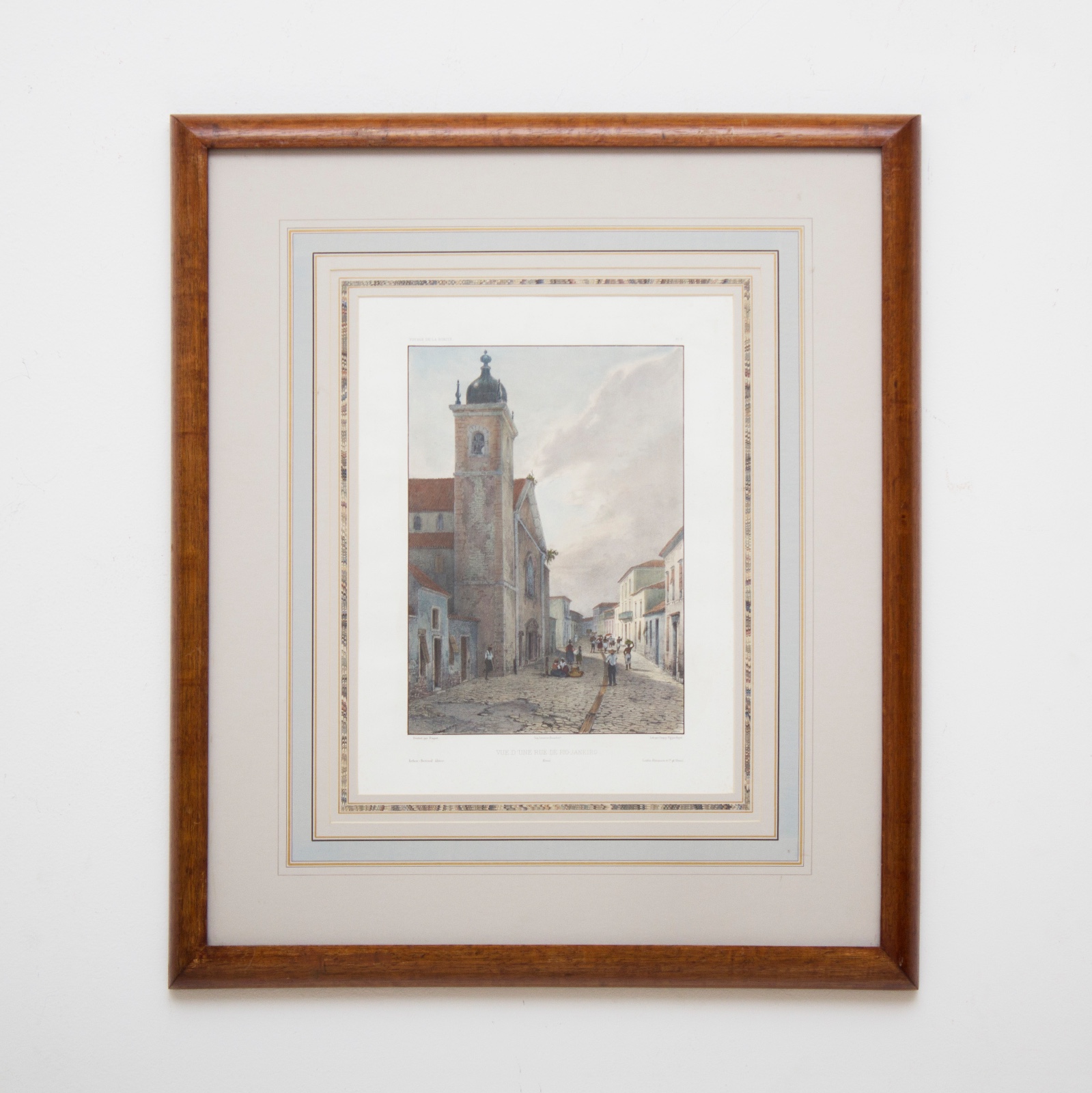 Vista de uma rua do Rio de Janeiro, 1837 - foto 2 de 2