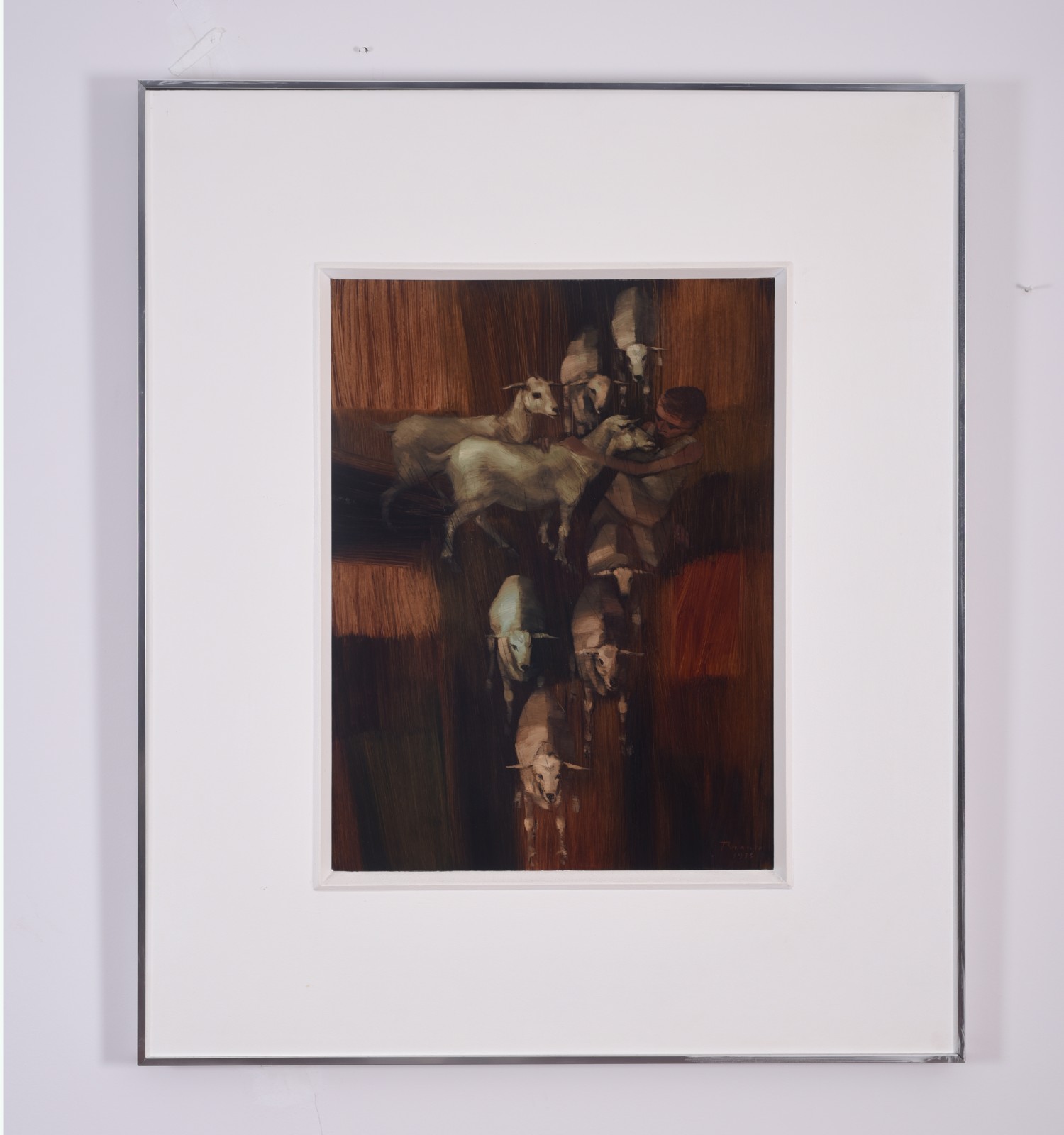 Enrico Bianco (1918-2013), Menino com carneiros, 1975 - foto 4 de 4