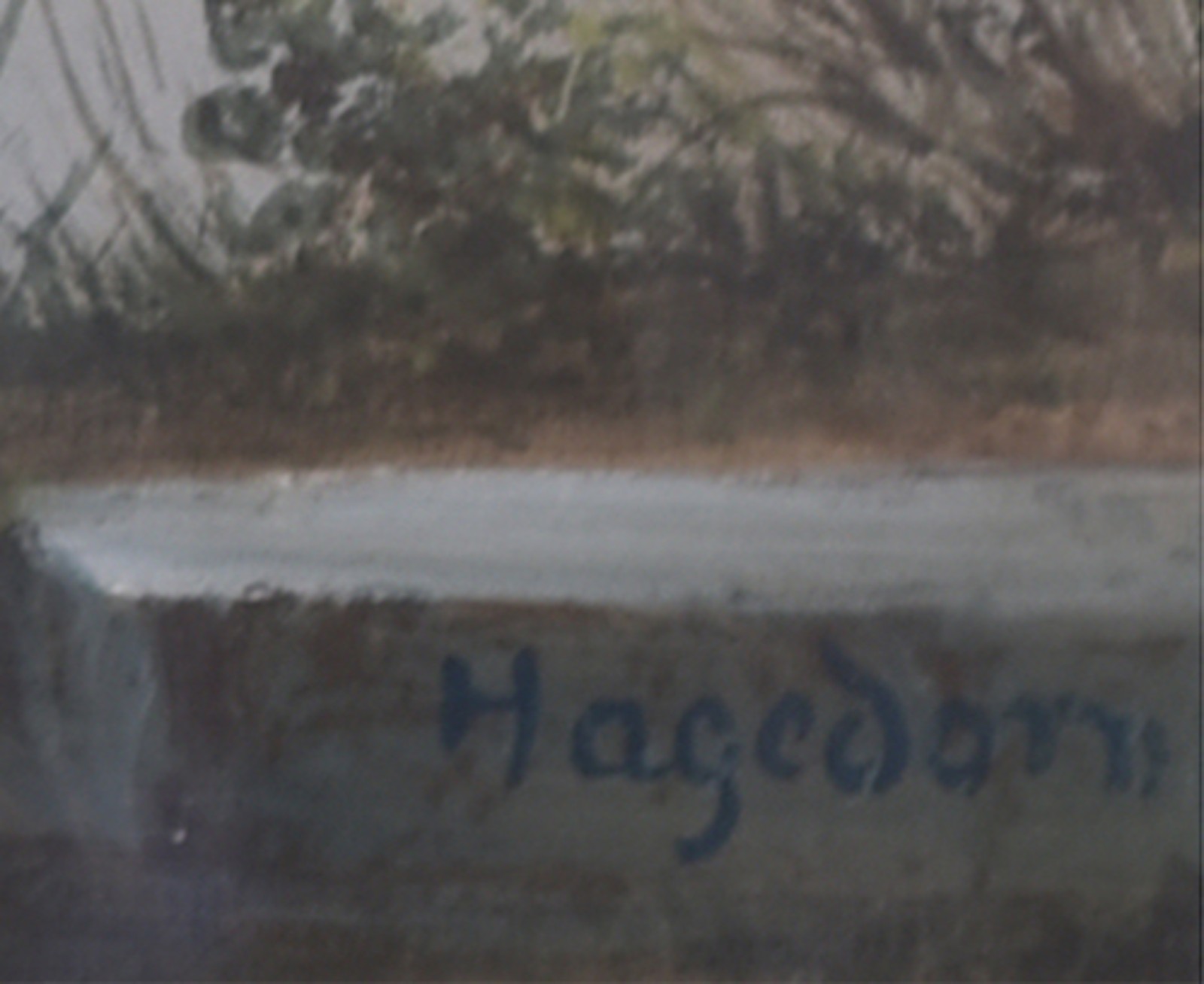 Friedrich Hagedorn (1814-1889), Floresta da Tijuca, Rio de Janeiro, - foto 3 de 3